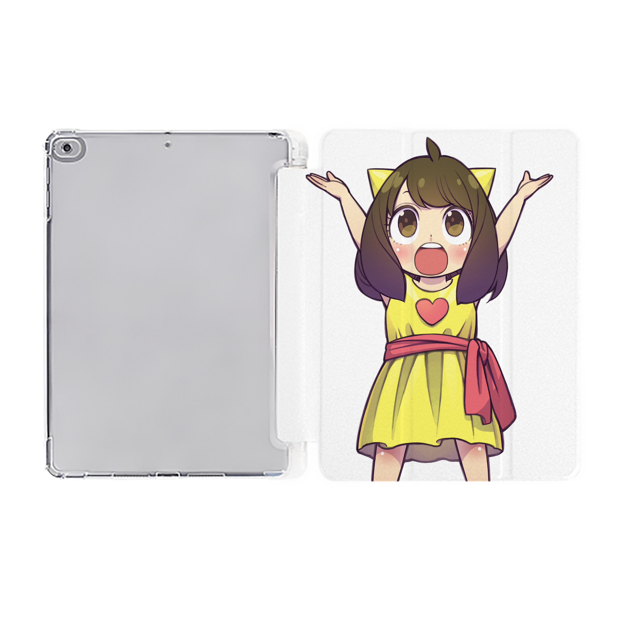 （画像用） SPY×FAMILY间谍家家酒 IPad ケース ペン収納付き 三つ折りスタンド PUレザー×シリコン 対応機種9.5/10.5/10.9インチ